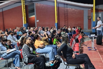 Seminário de apresentação para pais de alunos + cursos EAD gratuitos, escola municipal  Luiza Viana